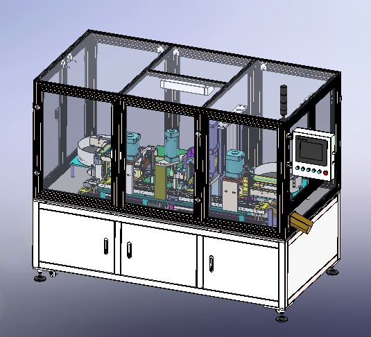 G594 齿轮轴承压装机 工件自动组装 治具循环