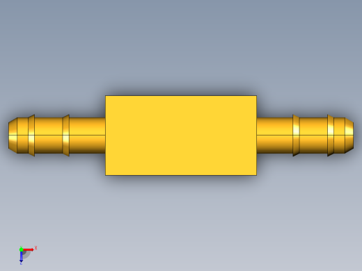 工业通用螺蚊管倒齿式工业硬管接头Union Tee 224-5_32俯视缩略图