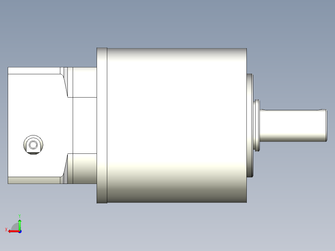 直齿PLE120-L3-LC 14-73-98.43-M6.stp后视图