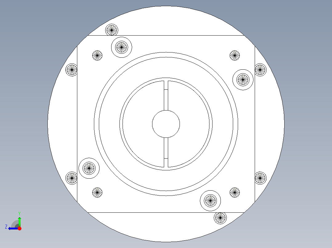 直齿PLE120-L3-LC 14-73-98.43-M6.stp右视图