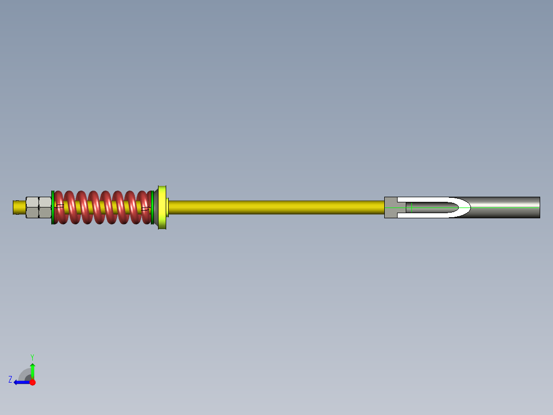 电梯钢丝绳绳头组合-φ10右视图