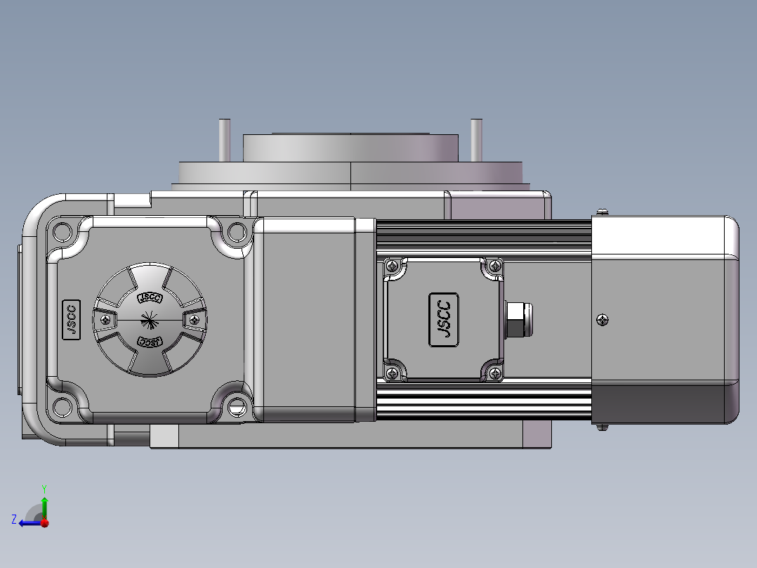 纸箱包装线sw18可编辑右视图