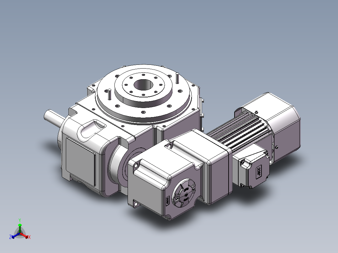 纸箱包装线sw18可编辑正等轴测图