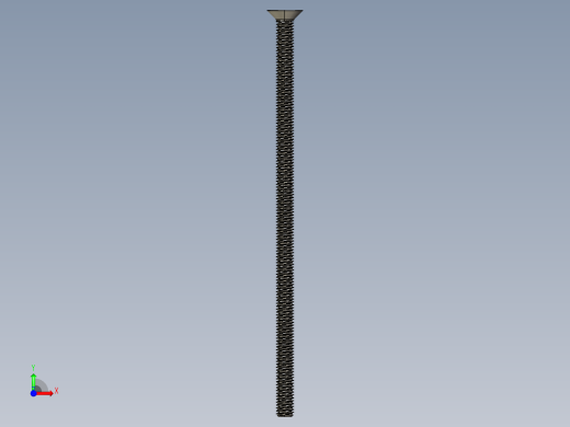 Screw_ISO_10642_M6x140_A2.STEP前视缩略图
