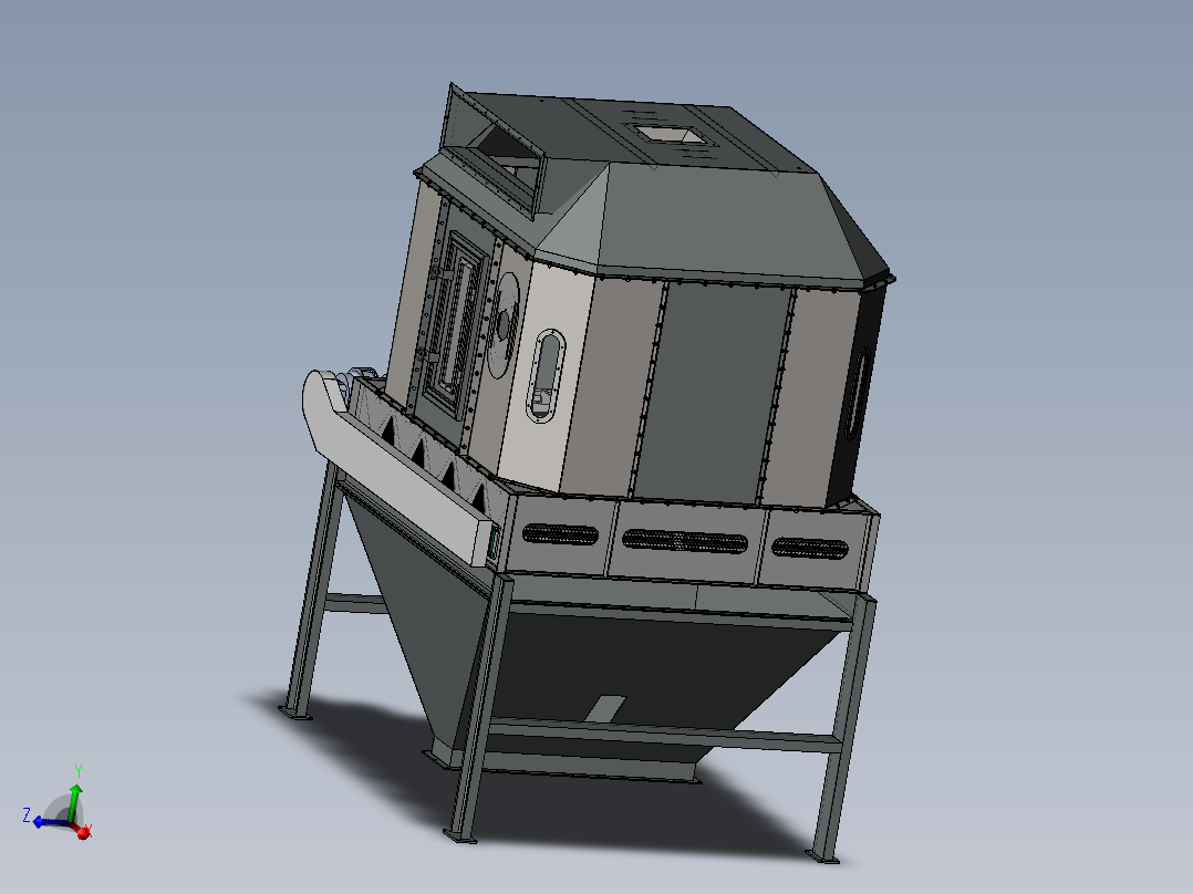 TDYLL20叶轮冷却器-2.2-4主视图