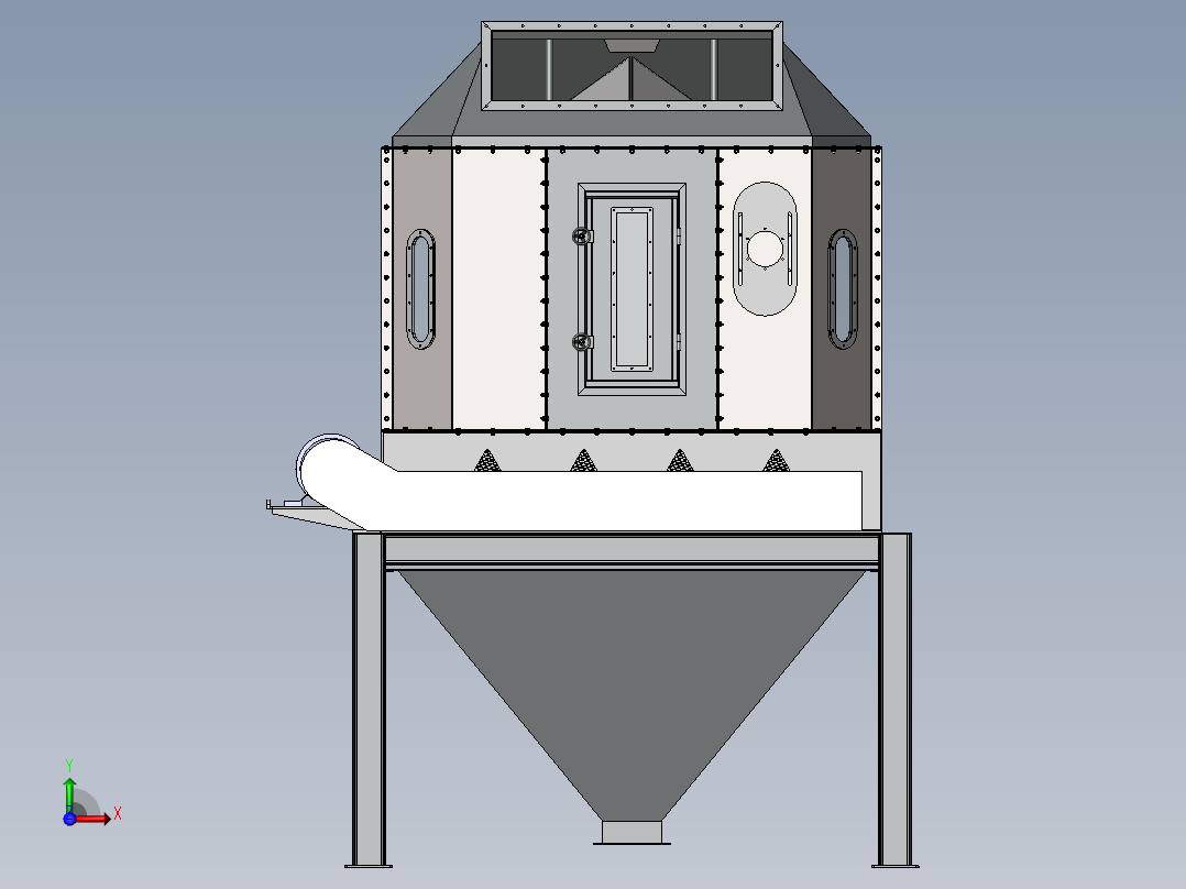 TDYLL20叶轮冷却器-2.2-4前视图