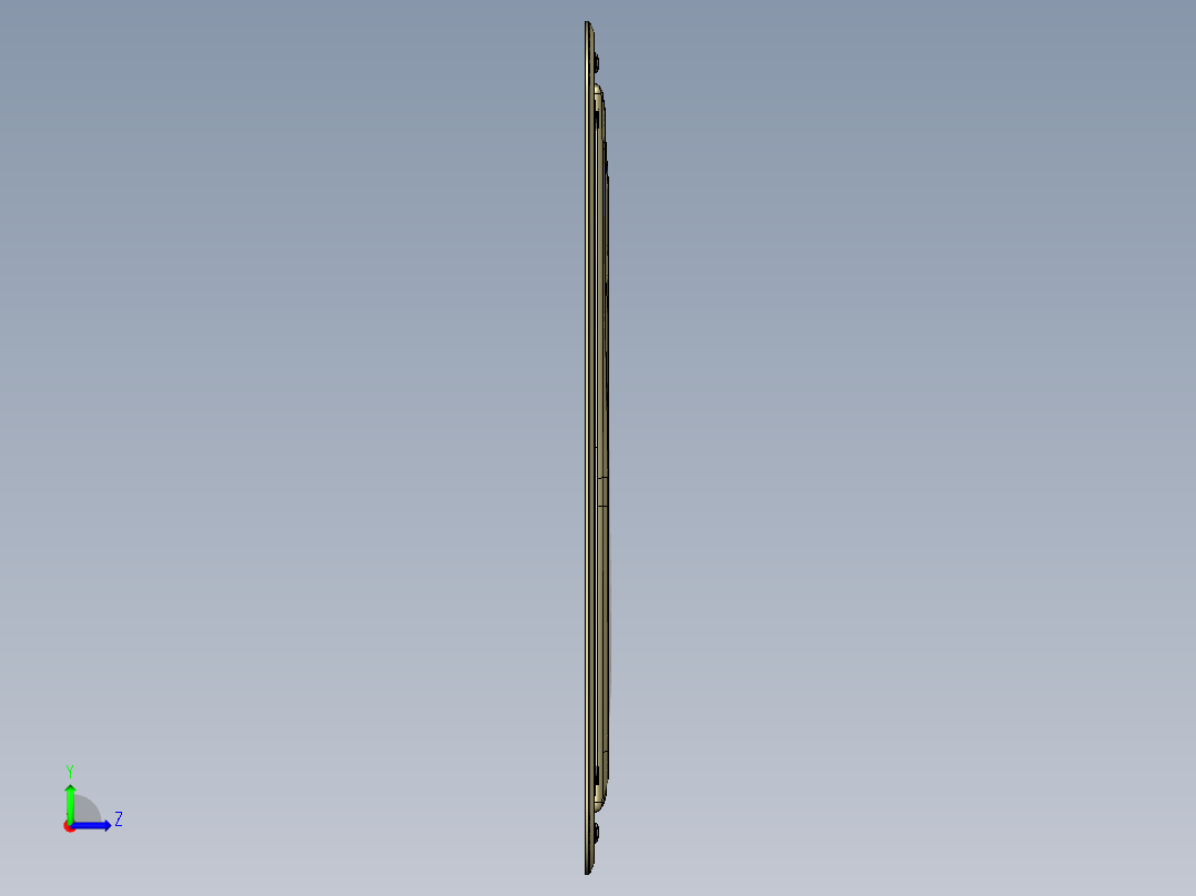 商务车车载顶灯左视图