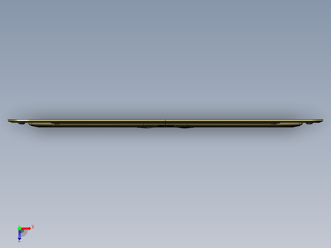 商务车车载顶灯俯视图