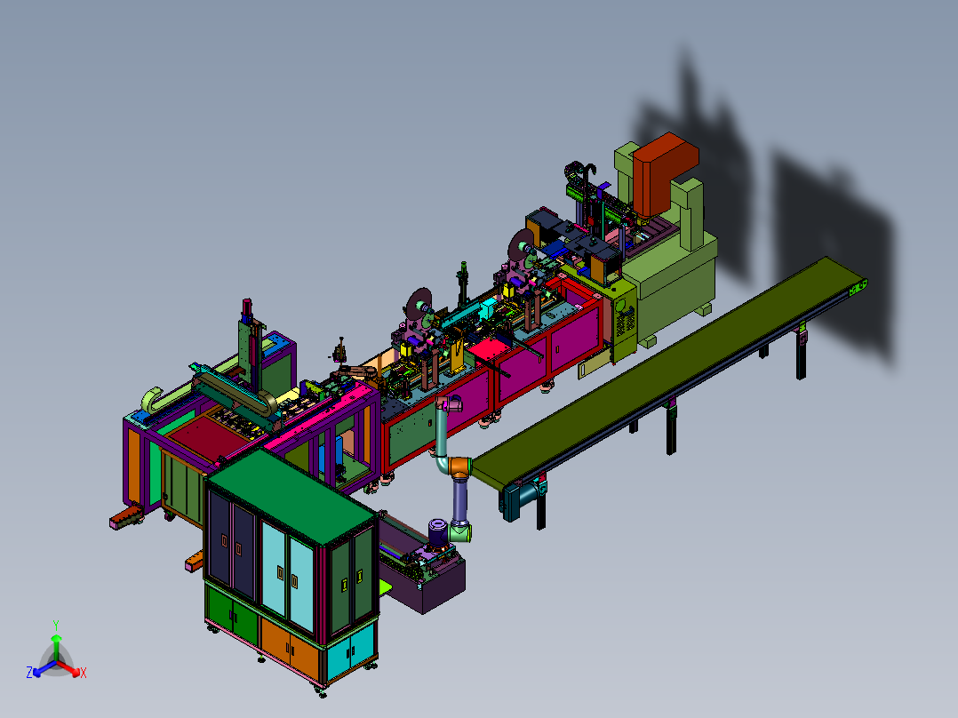 基于视觉识别技术的手机贴膜机器人工作站