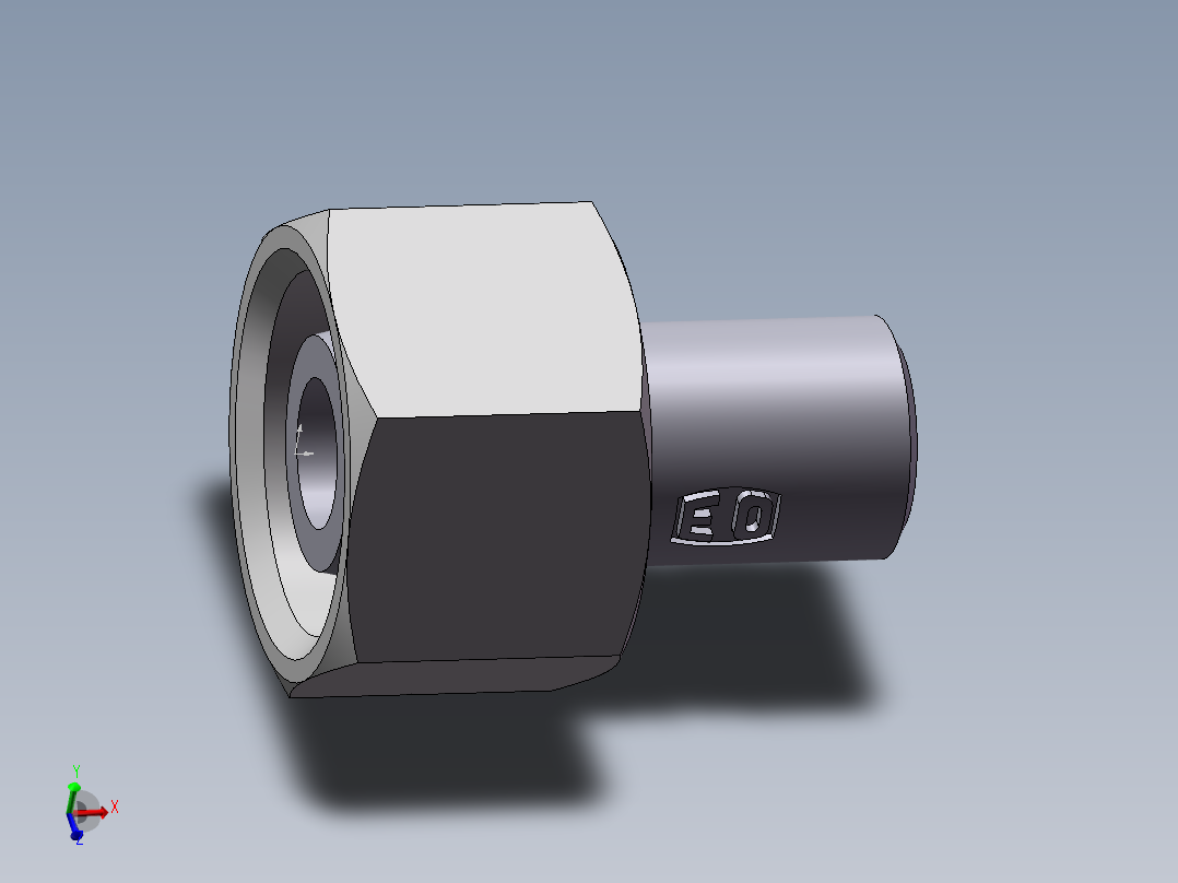 90度焊接接头、SKA16X3-主视图
