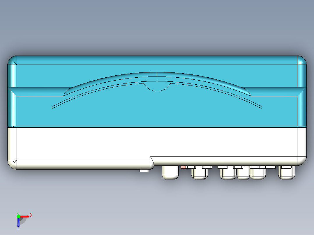 示波器(10)俯视图