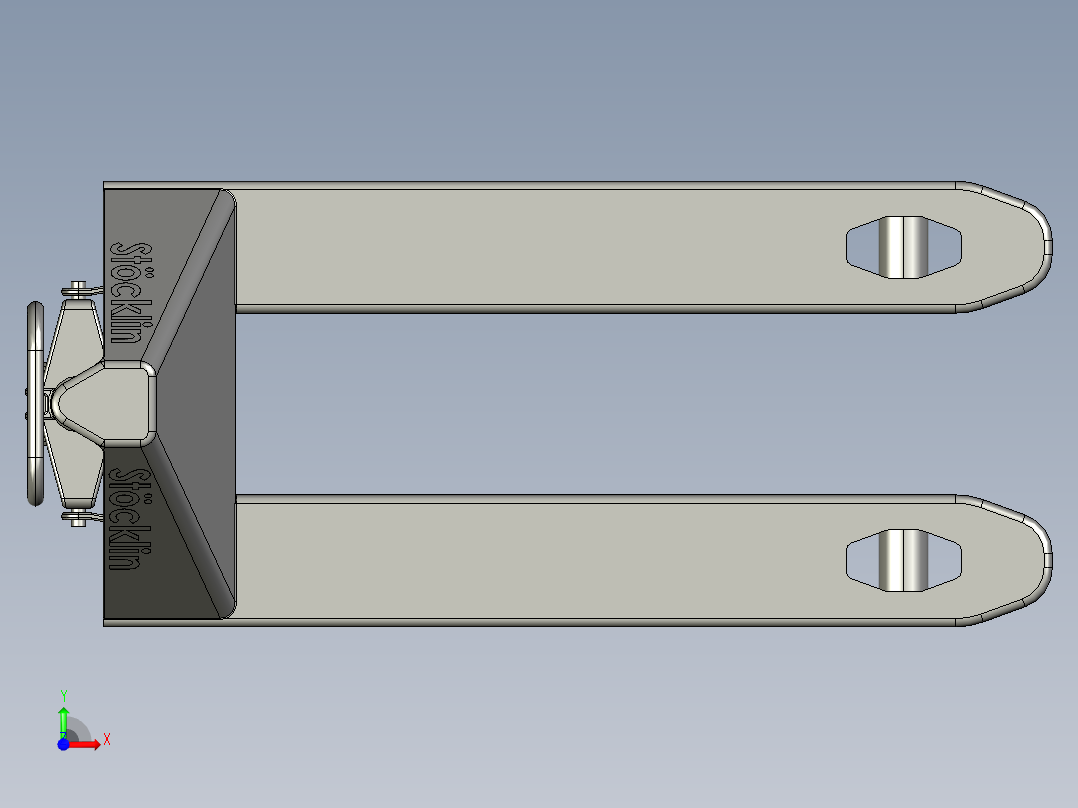 叉车、 手动叉车 SW STP IGS前视图