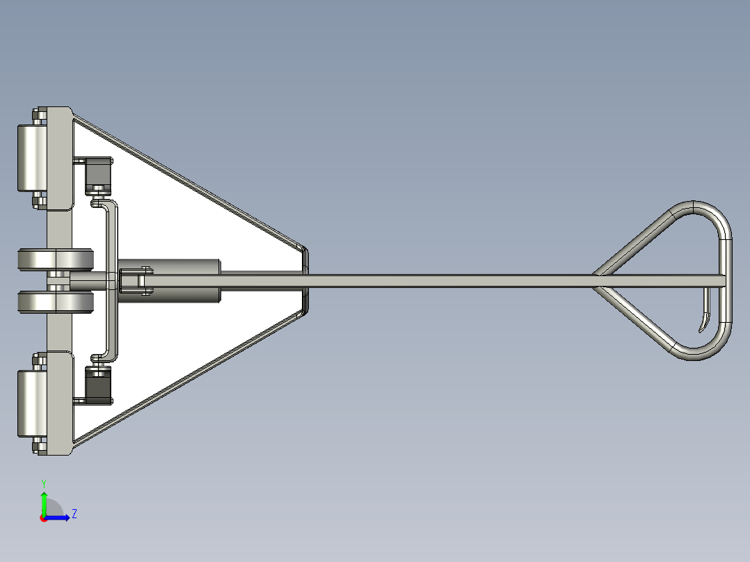叉车、 手动叉车 SW STP IGS左视图