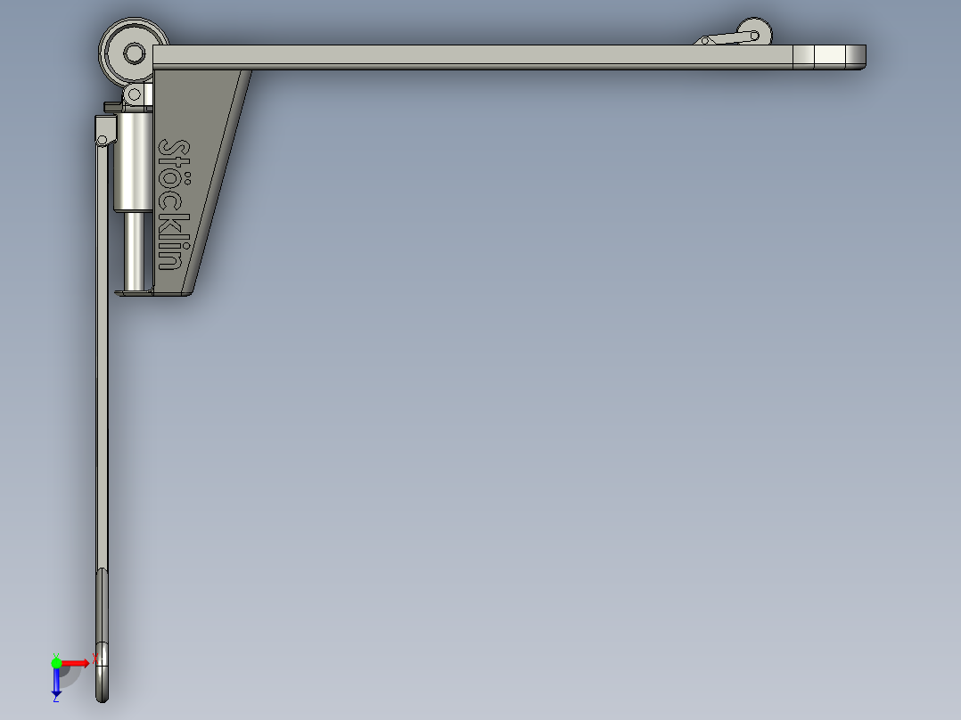 叉车、 手动叉车 SW STP IGS俯视图