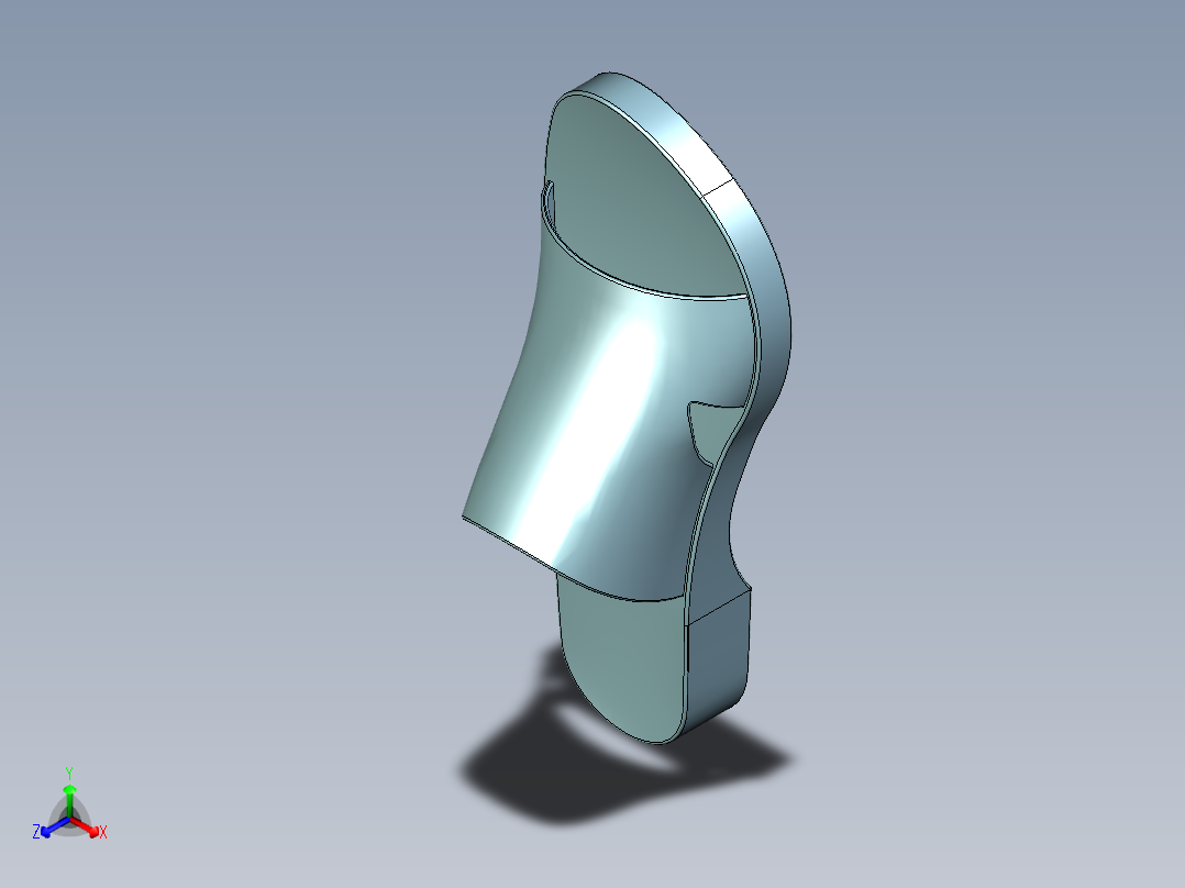 B3004611-家居拖鞋正等轴测图