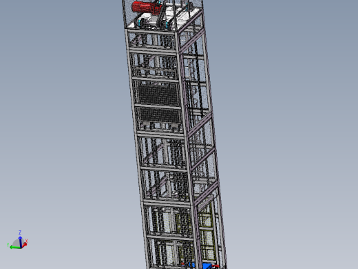重载型往复式提升机  sw19