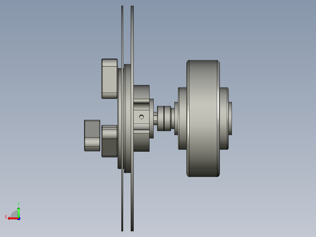 2018SOLIDWORKS1002上料盘后视图