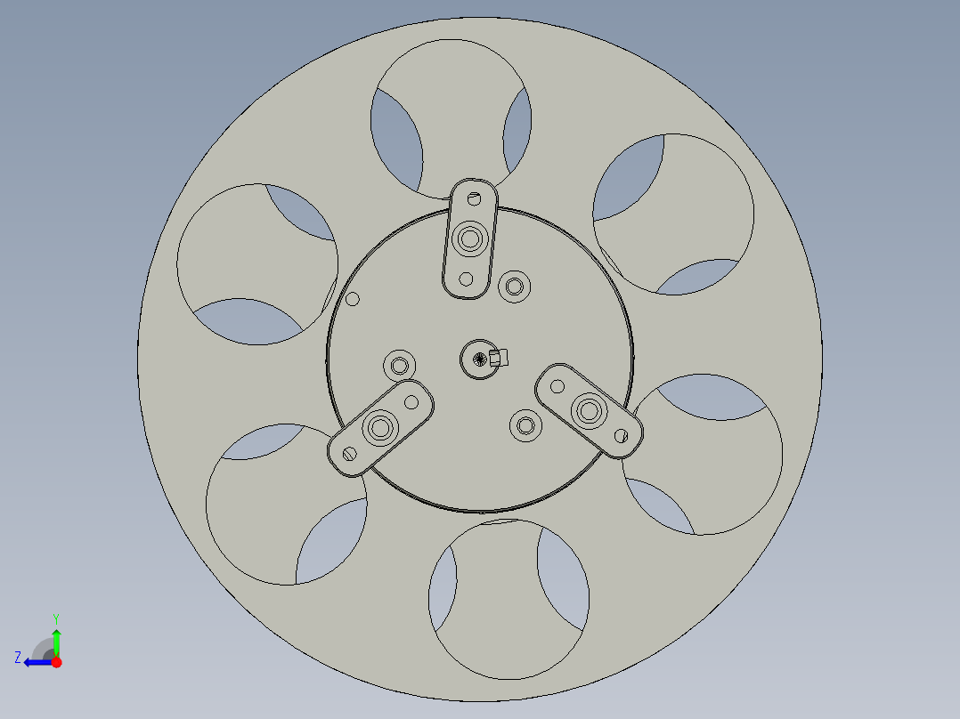 2018SOLIDWORKS1002上料盘右视图