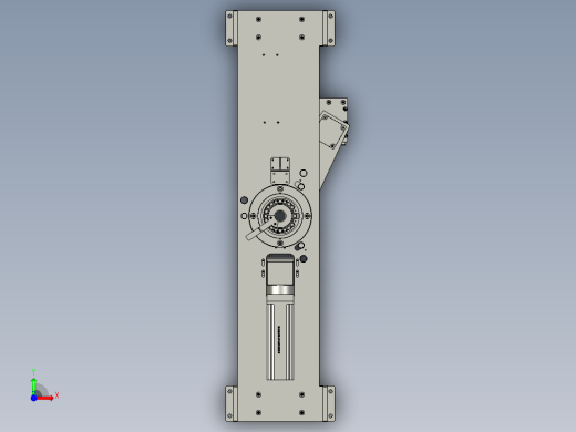350汇流机械手装配体前视缩略图