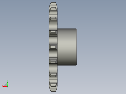 链轮10B-18输送带传动后视缩略图