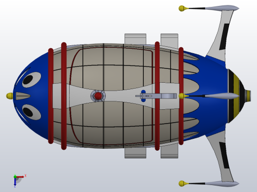 太空飞艇Mk2俯视缩略图