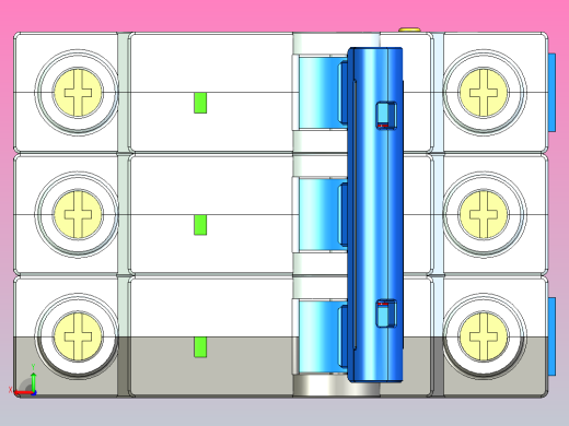 NHP-125RG&amp;3P&amp;隔离开关三维模型202307后视缩略图