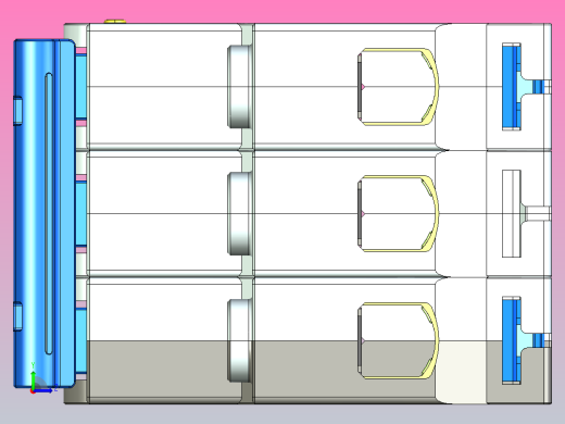 NHP-125RG&amp;3P&amp;隔离开关三维模型202307左视缩略图