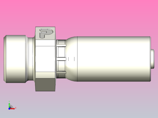 标准液压接头1D255-14-6前视缩略图
