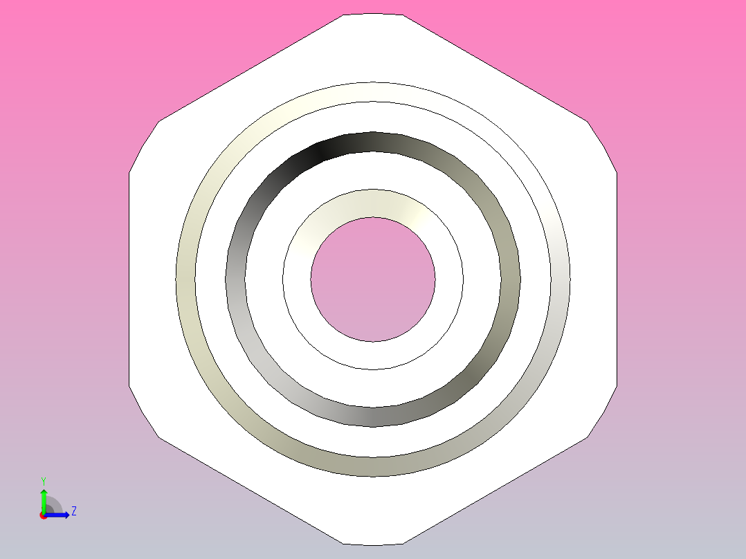 标准液压接头1D255-14-6左视图