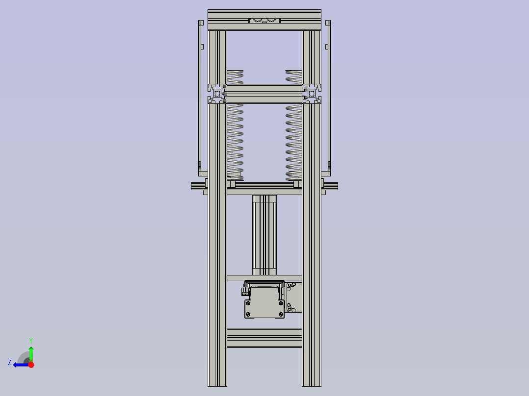 移料模组右视图
