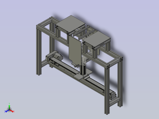 移料模组正等轴测缩略图