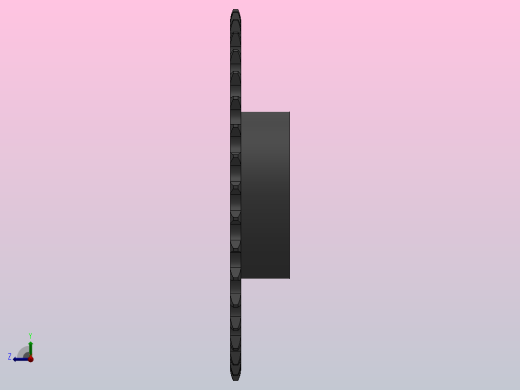 直孔链轮083／084型_37-083／084-1左视缩略图