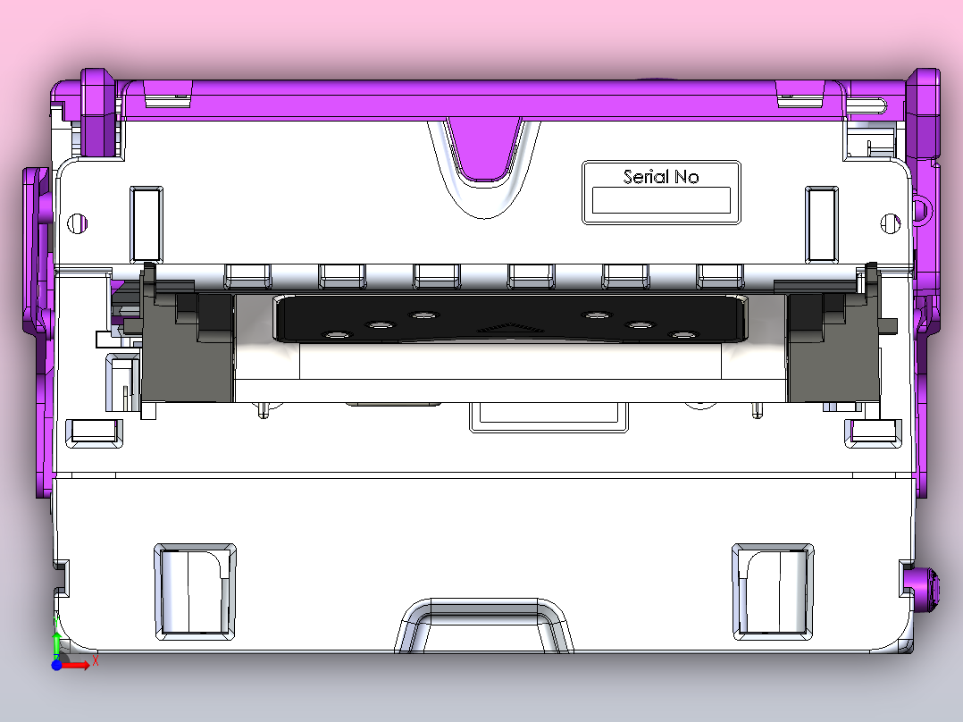 GBA ST2票据接收器前视图