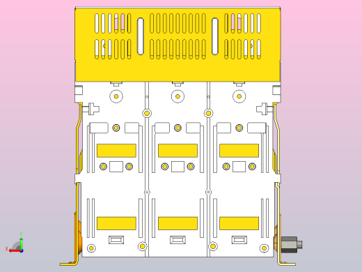 NXA20N_H20-3P固定万能式断路器三维模型202208后视缩略图