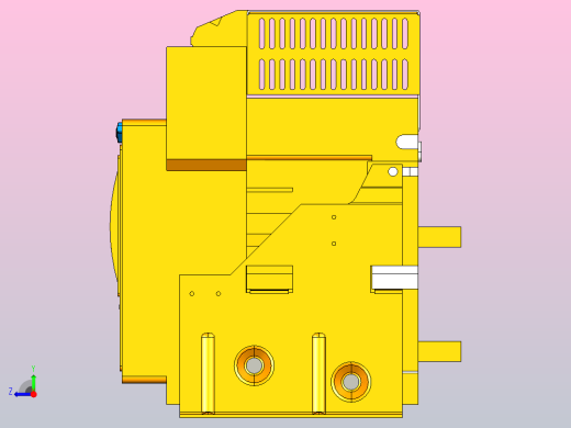 NXA20N_H20-3P固定万能式断路器三维模型202208右视缩略图