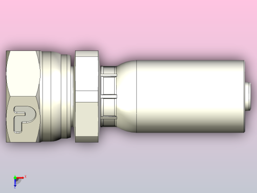 标准液压接头1C955-12-5俯视缩略图