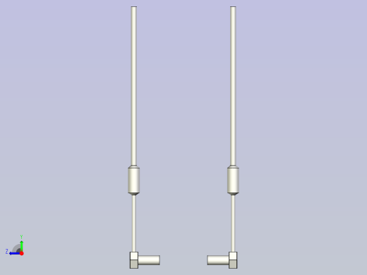 深浦激光传感器 LA2-S100LN 超小型对射激光3D右视缩略图