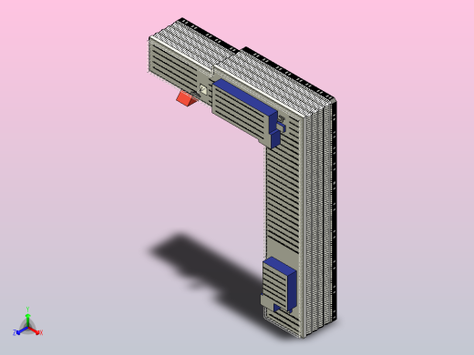 图书馆建筑模型