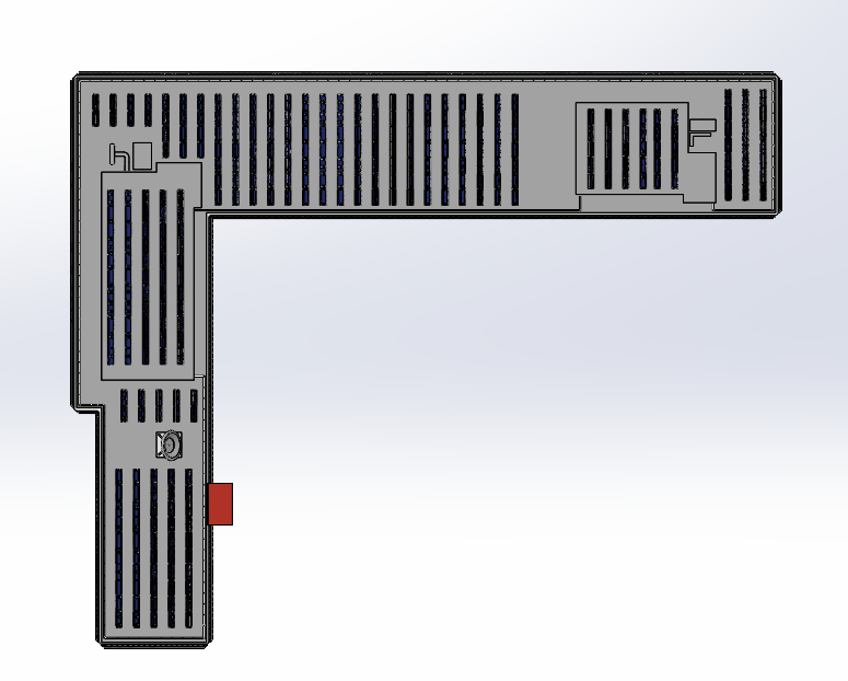 图书馆建筑模型