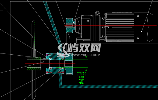 水面垃圾清理机器人 (CAD)缩略图