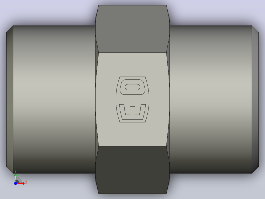 EO标准液压接头 Union G12S71X(1)前视缩略图