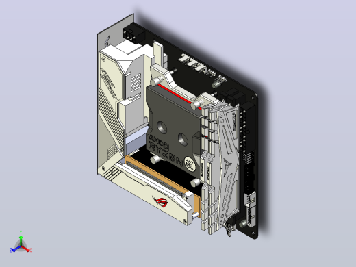 rog x570i主板