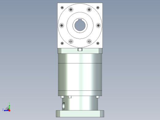 PW170双孔 PLF160-L2 35-114.3-200-M12换向器右视缩略图