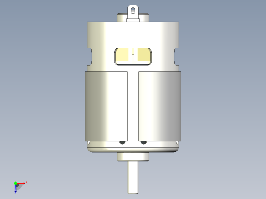 一个通用的“750或755”DC电机通常6v-24v俯视缩略图