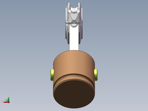 97410JJ-195柴油发动机活塞连杆组设计CAD图纸+solidworks三维模型+说明书后视缩略图