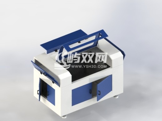 数控激光切割机外形图缩略图