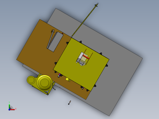 3D打印机模型前视缩略图