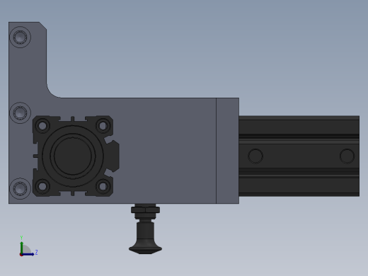 冲挡圈工装左视缩略图