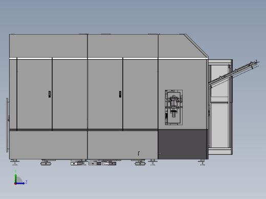 高效率自动吹瓶机设备sw12左视缩略图