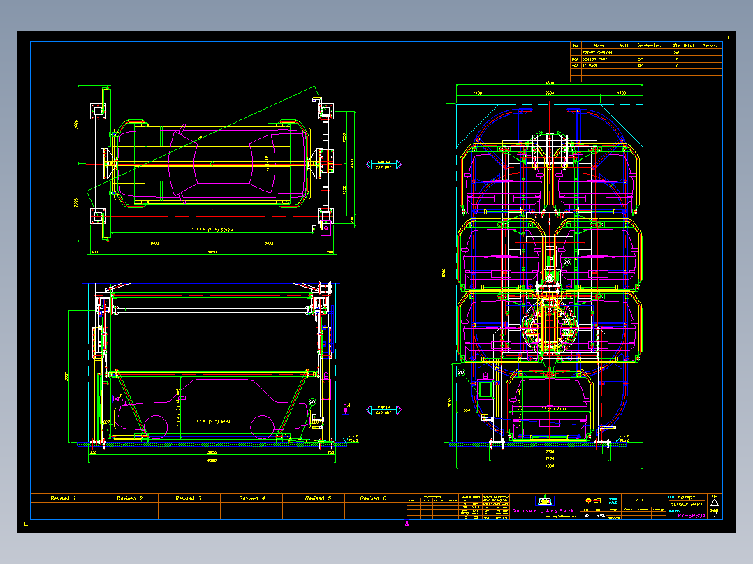 垂直循环立体车库CAD图纸 非标自动化机械3D图纸设计文件素材